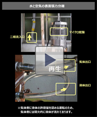 表面張力式気液分離器